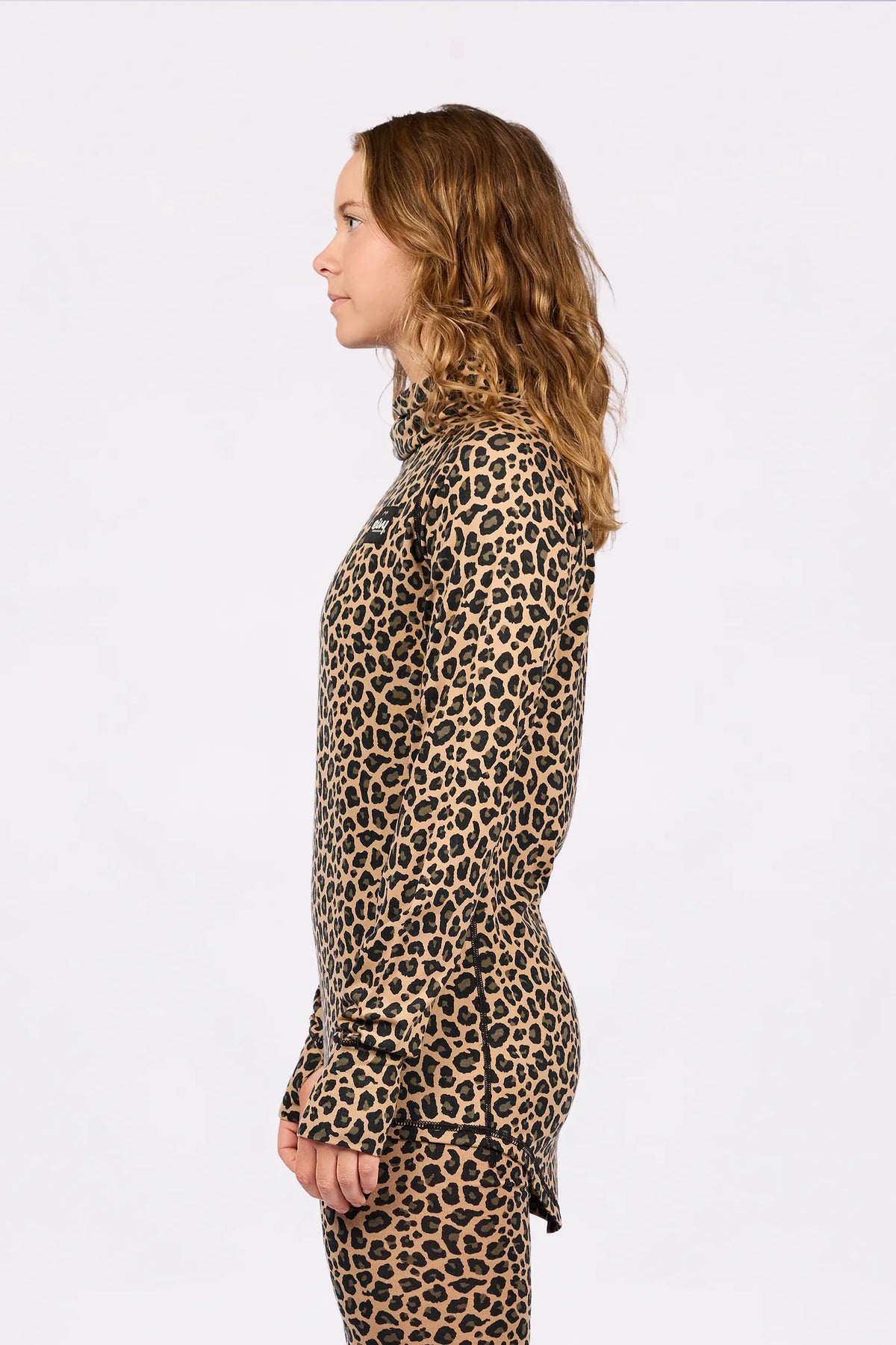 Icecold Merino Wool Top - Leopard