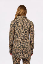Icecold Merino Wool Top - Leopard