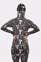 Icecold Merino Wool Top - Typo Black