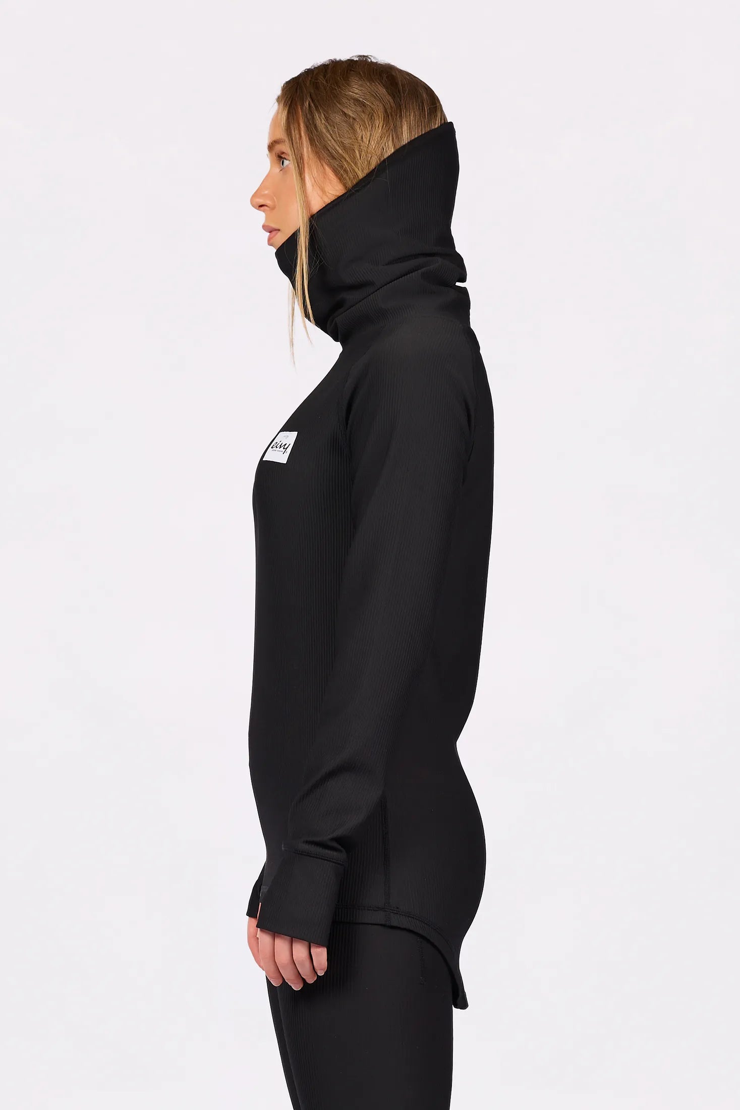 Icecold Gaiter Rib Top - Black