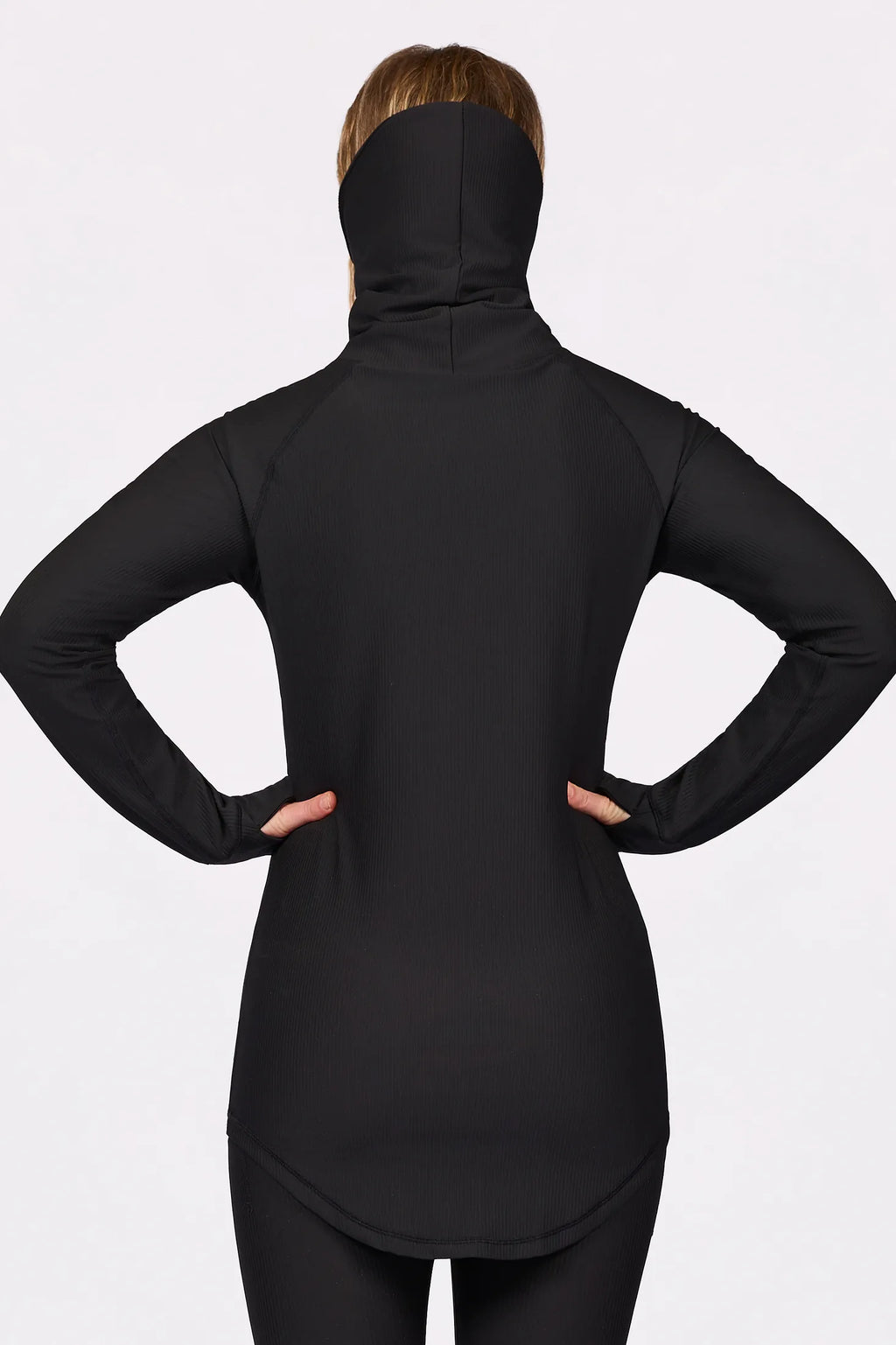 Icecold Gaiter Rib Top - Black