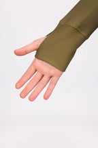 Icecold Gaiter Rib Top - Olive