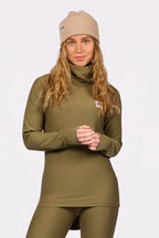 Icecold Gaiter Rib Top - Olive