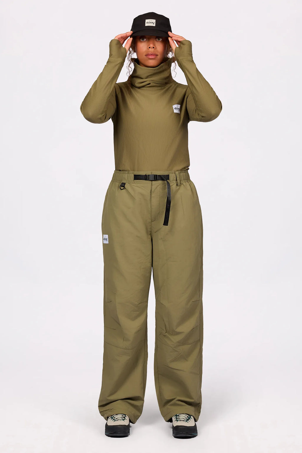 Icecold Gaiter Rib Top - Olive