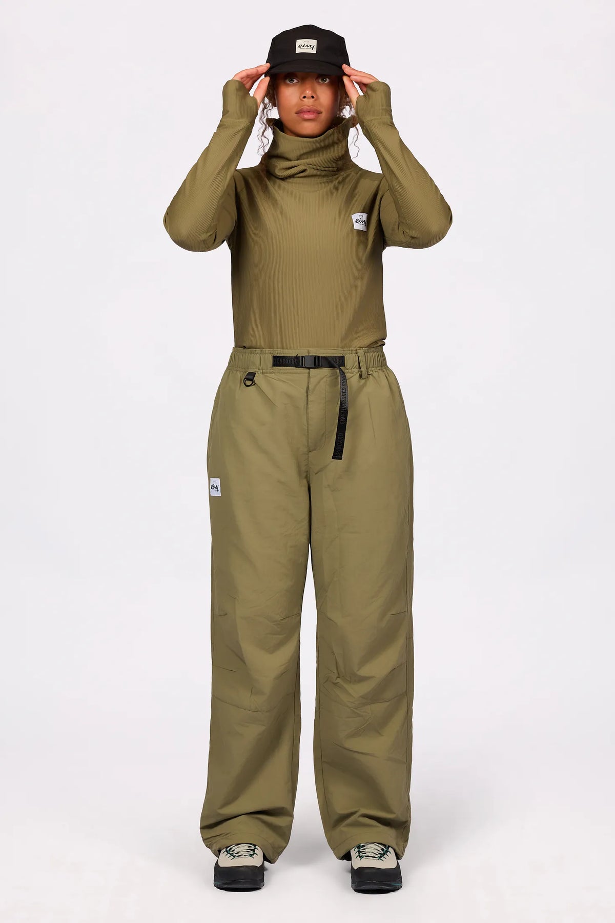 Icecold Gaiter Rib Top - Olive