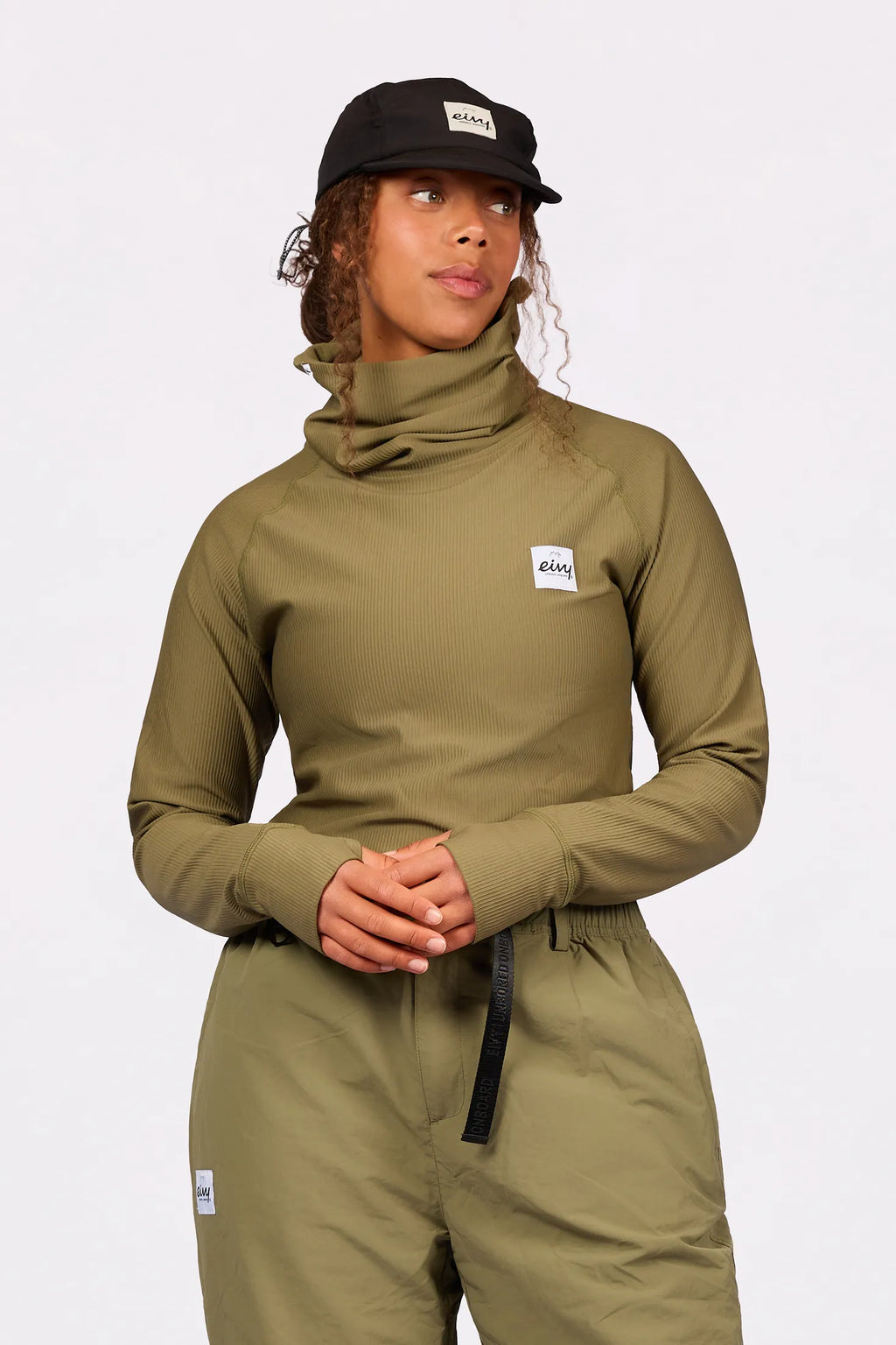 Icecold Gaiter Rib Top - Olive