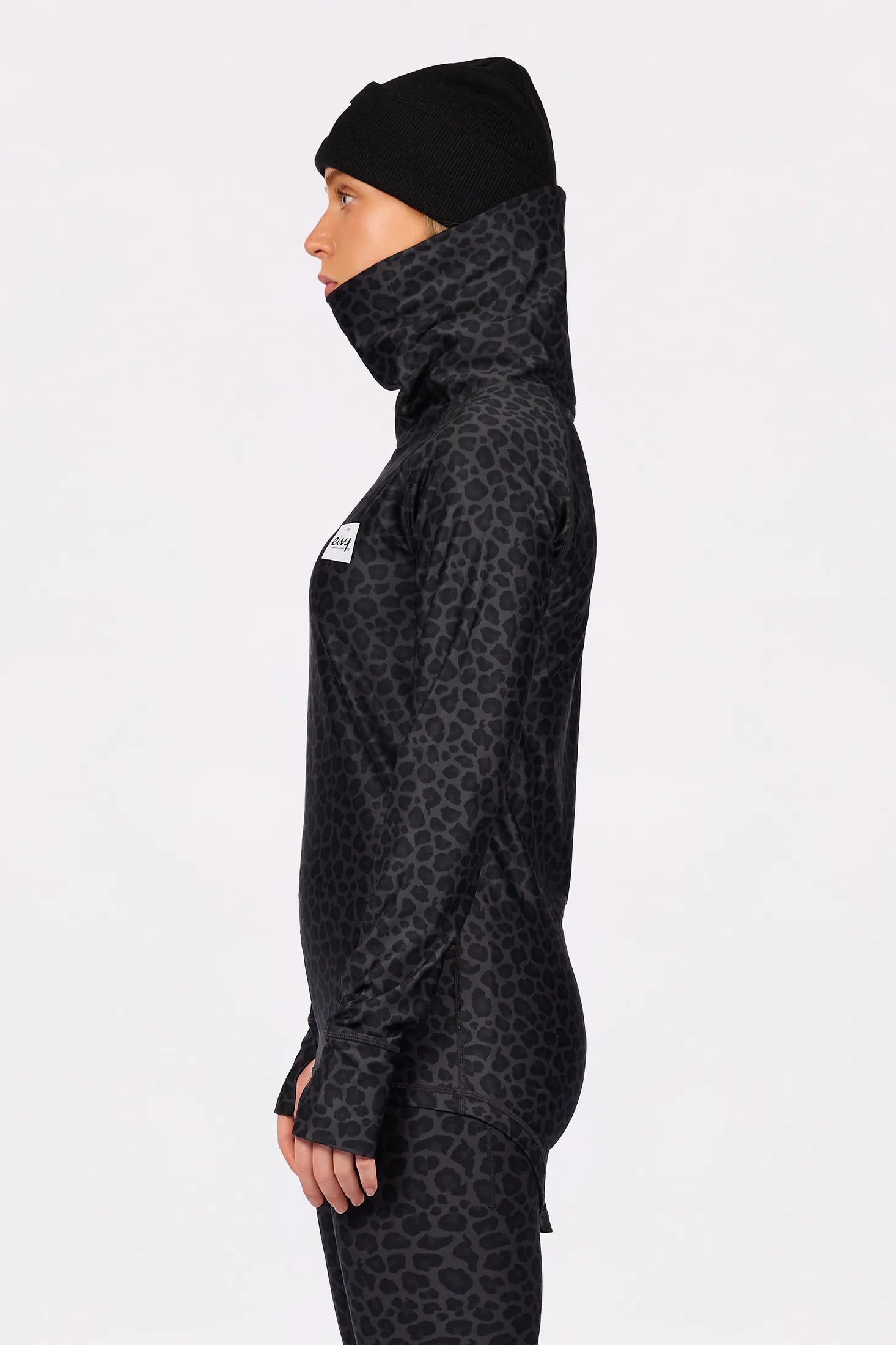 Icecold Top - Black Leopard