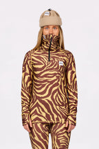 Icecold Zip Top - Yellow Tiger