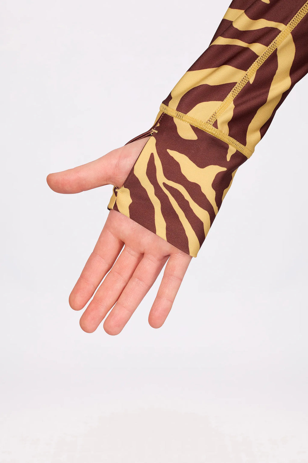 Icecold Zip Top - Yellow Tiger