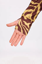 Icecold Zip Top - Yellow Tiger