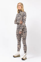Journey Merino Wool Top - Animal Swirl