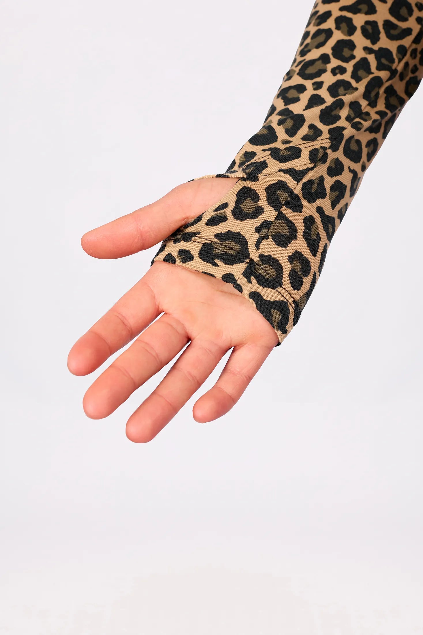 Journey Merino Wool Top - Leopard