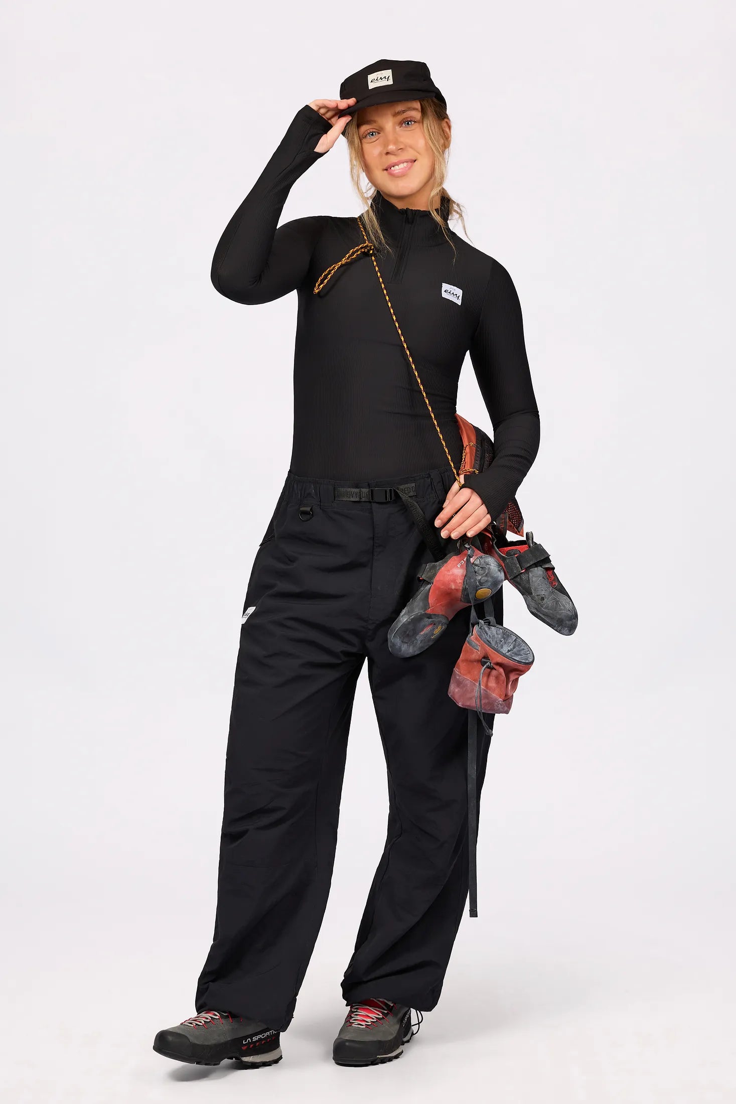 Journey Rib Top - Black