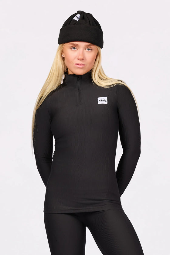 Journey Rib Top - Black