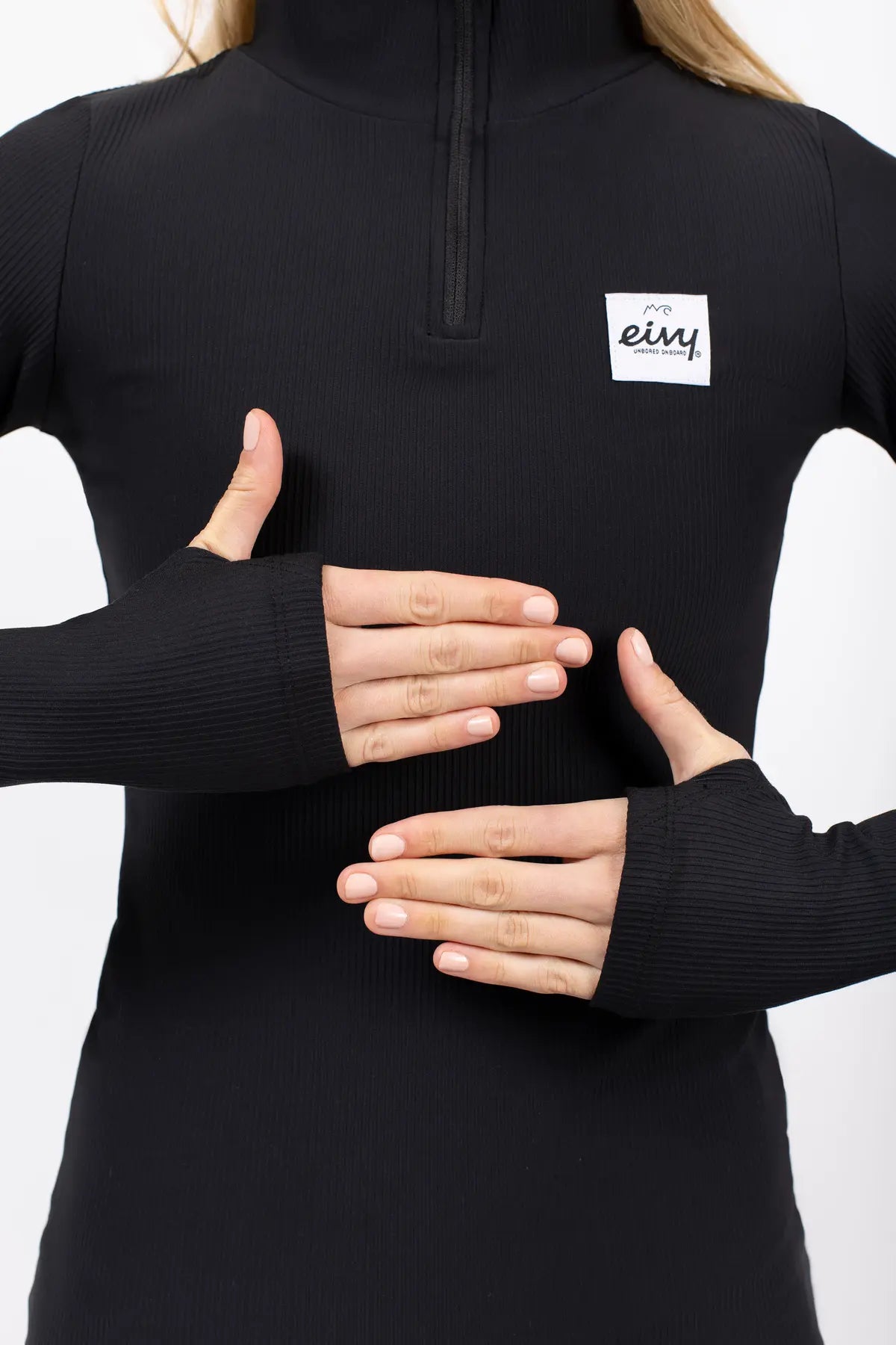 Journey Rib Top - Black