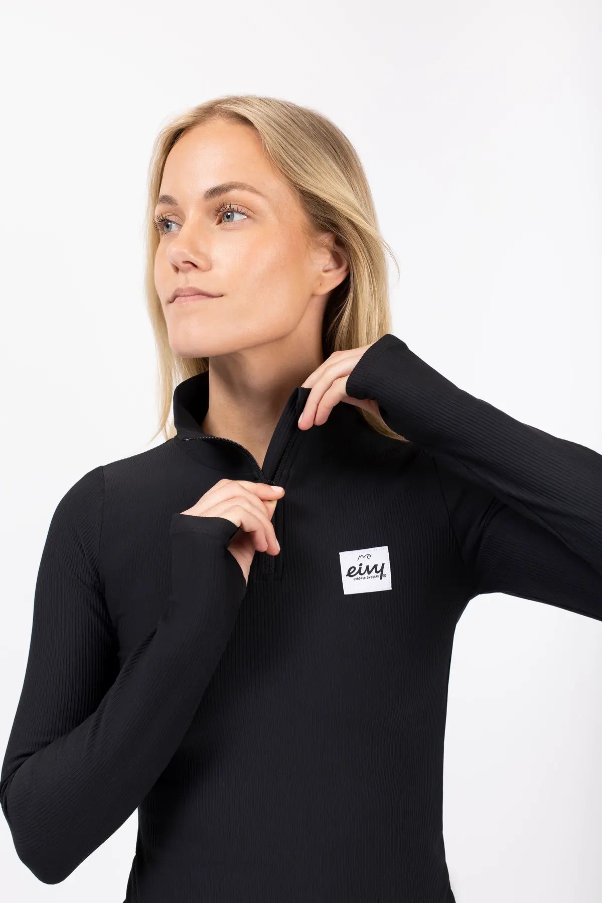 Journey Rib Top - Black