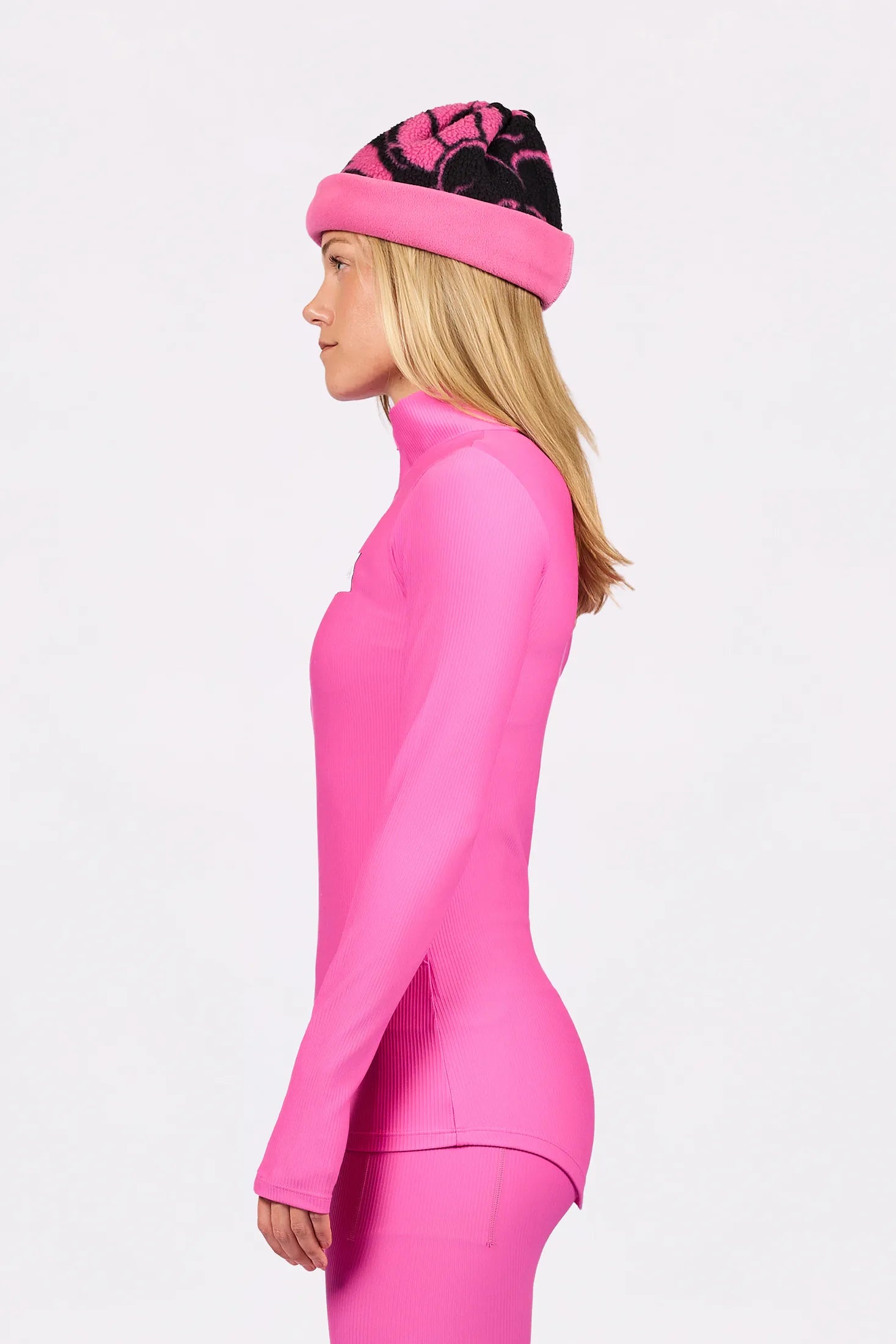 Journey Rib Top - True Pink