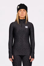 Journey Top - Black Leopard