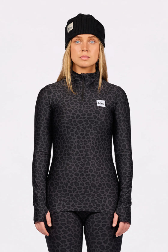 Journey Top - Black Leopard