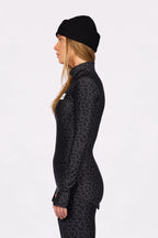 Journey Top - Black Leopard