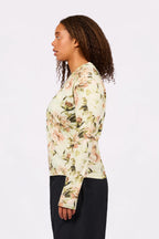 Loose Fit Merino Wool Top - Bloom