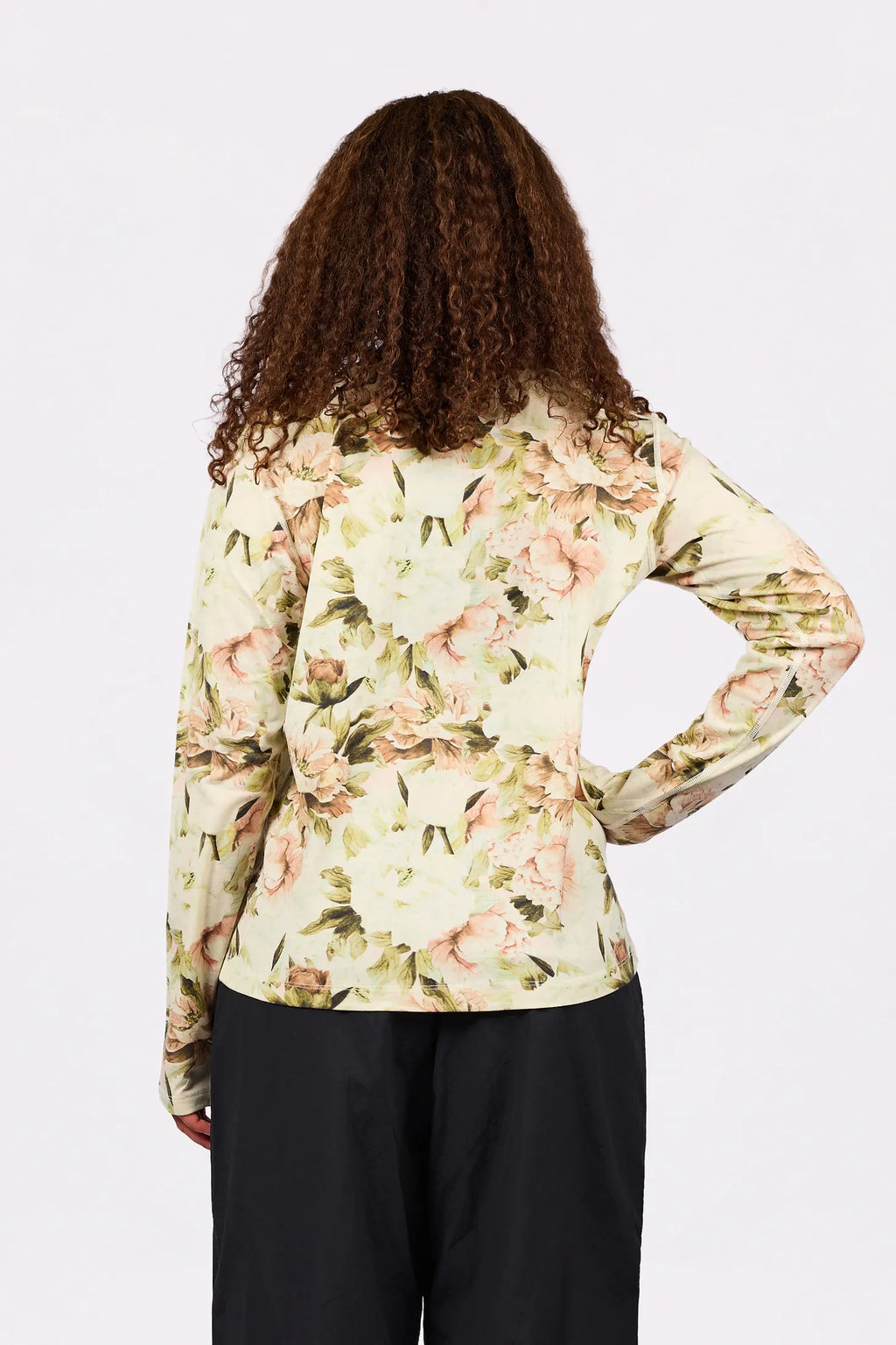 Loose Fit Merino Wool Top - Bloom