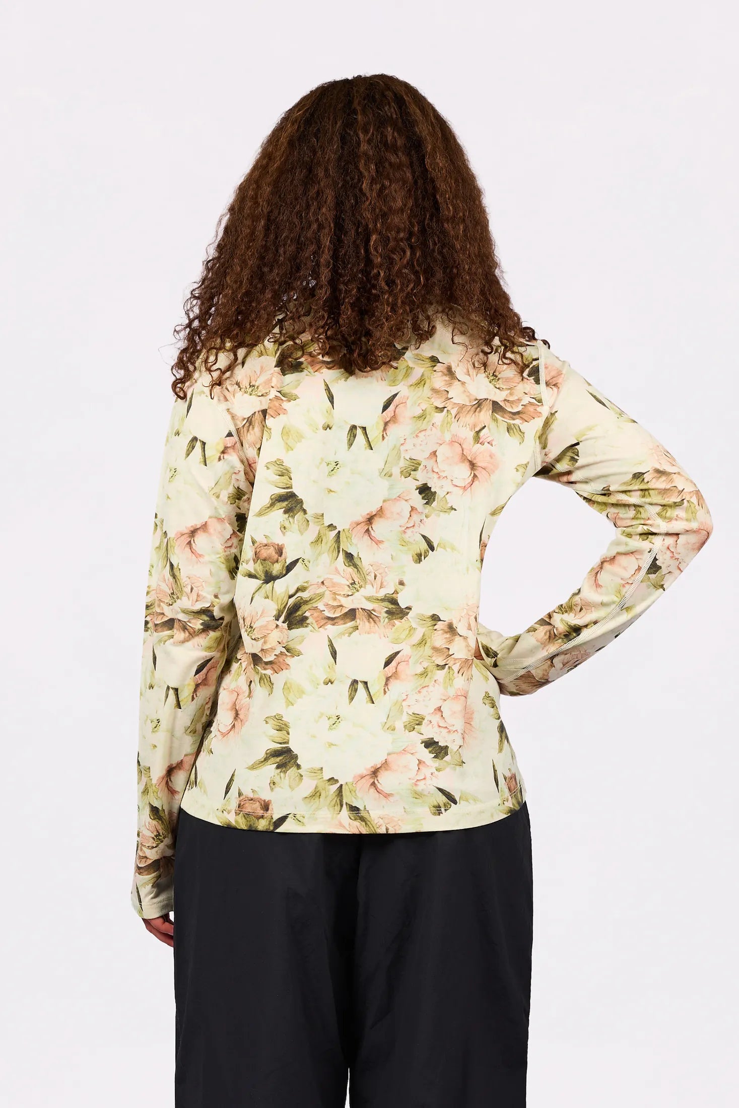 Loose Fit Merino Wool Top - Bloom