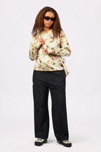 Loose Fit Merino Wool Top - Bloom