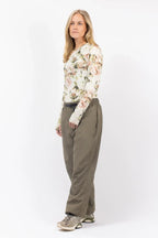 Loose Fit Merino Wool Top - Bloom