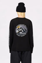 Loose Fit MX Merino Wool Rib Top - Black