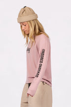 Loose Fit MX Merino Wool Rib Top - Faded Woodrose