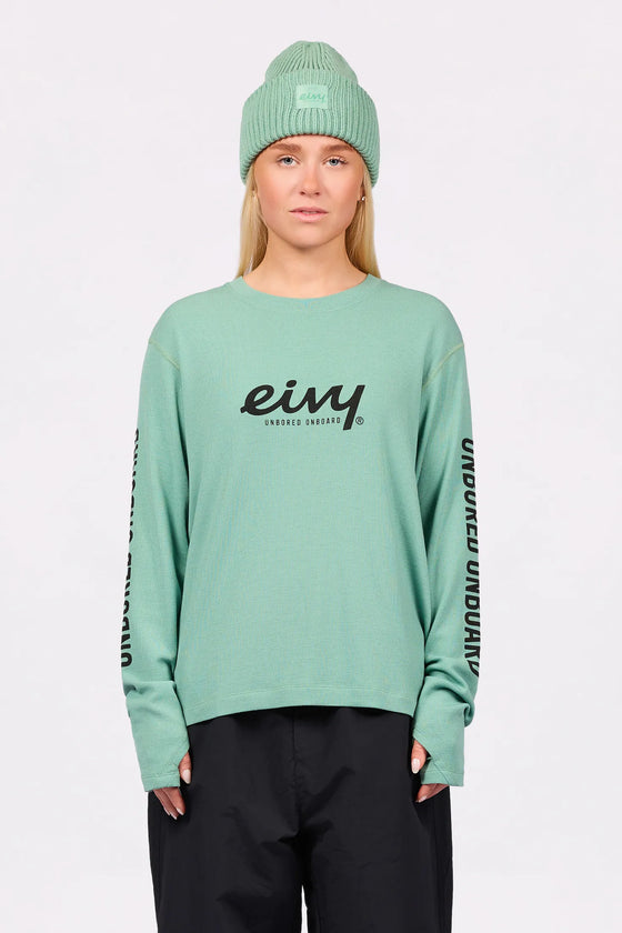 Loose Fit MX Merino Wool Rib Top - Menthe