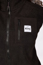 Lumberjackie Sherpa Vest - Black