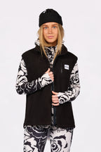 Lumberjackie Sherpa Vest - Black