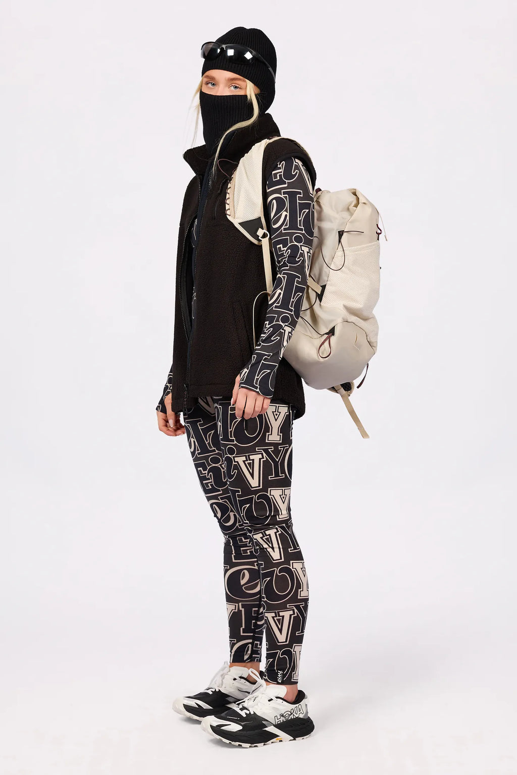 Lumberjackie Sherpa Vest - Black