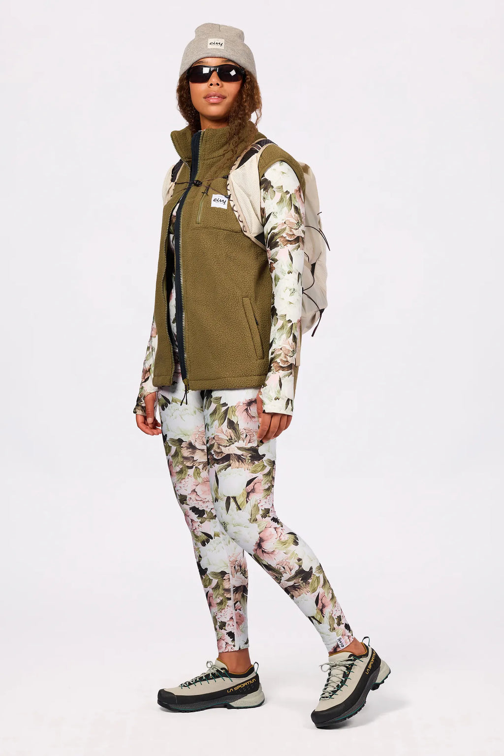 Lumberjackie Sherpa Vest - Olive