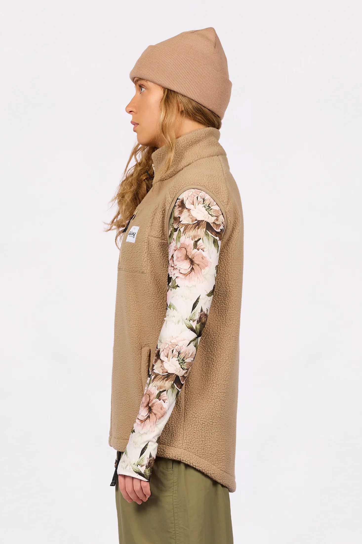 Lumberjackie Sherpa Vest - Sand