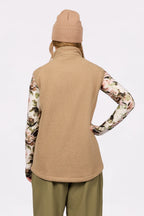 Lumberjackie Sherpa Vest - Sand
