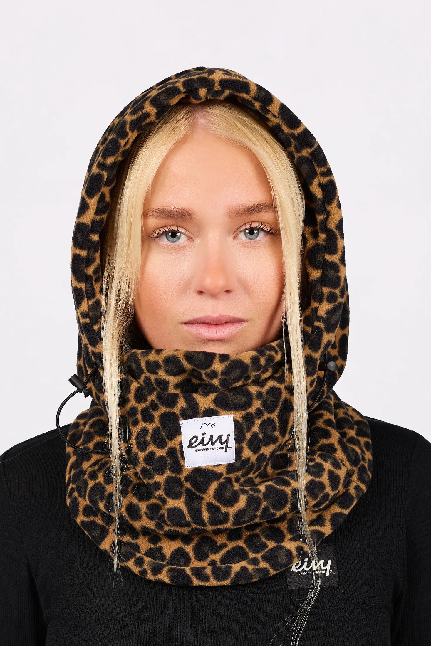 Mandy Fleece Balaclava - Leopard