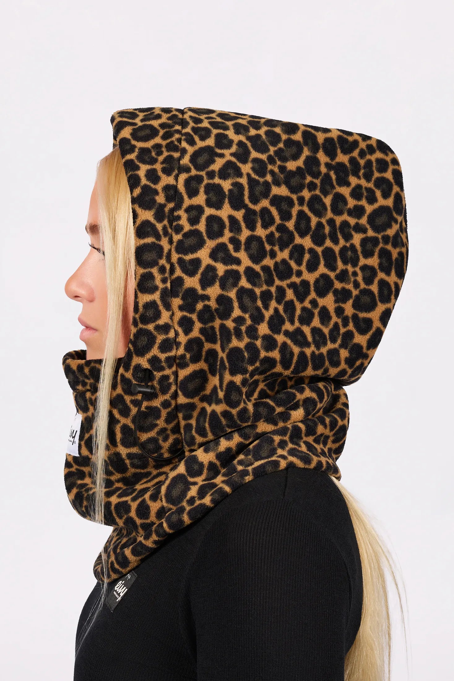 Mandy Fleece Balaclava - Leopard