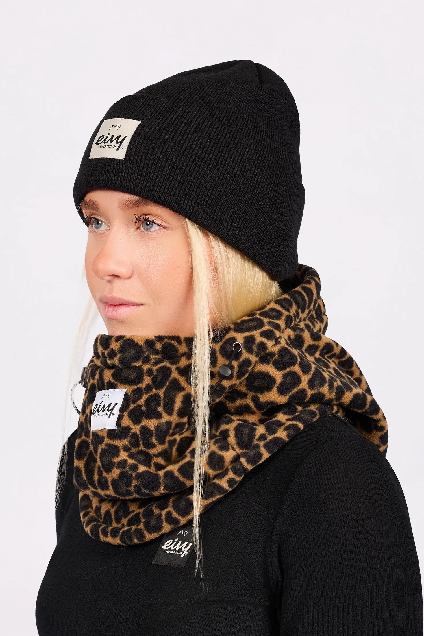 Mandy Fleece Balaclava - Leopard
