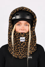 Mandy Fleece Balaclava - Leopard