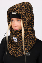 Mandy Fleece Balaclava - Leopard