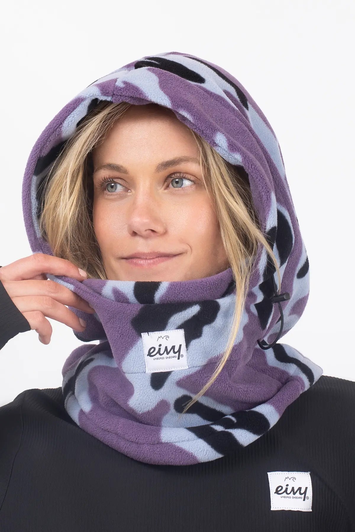 Mandy Fleece Balaclava - Purple Stray