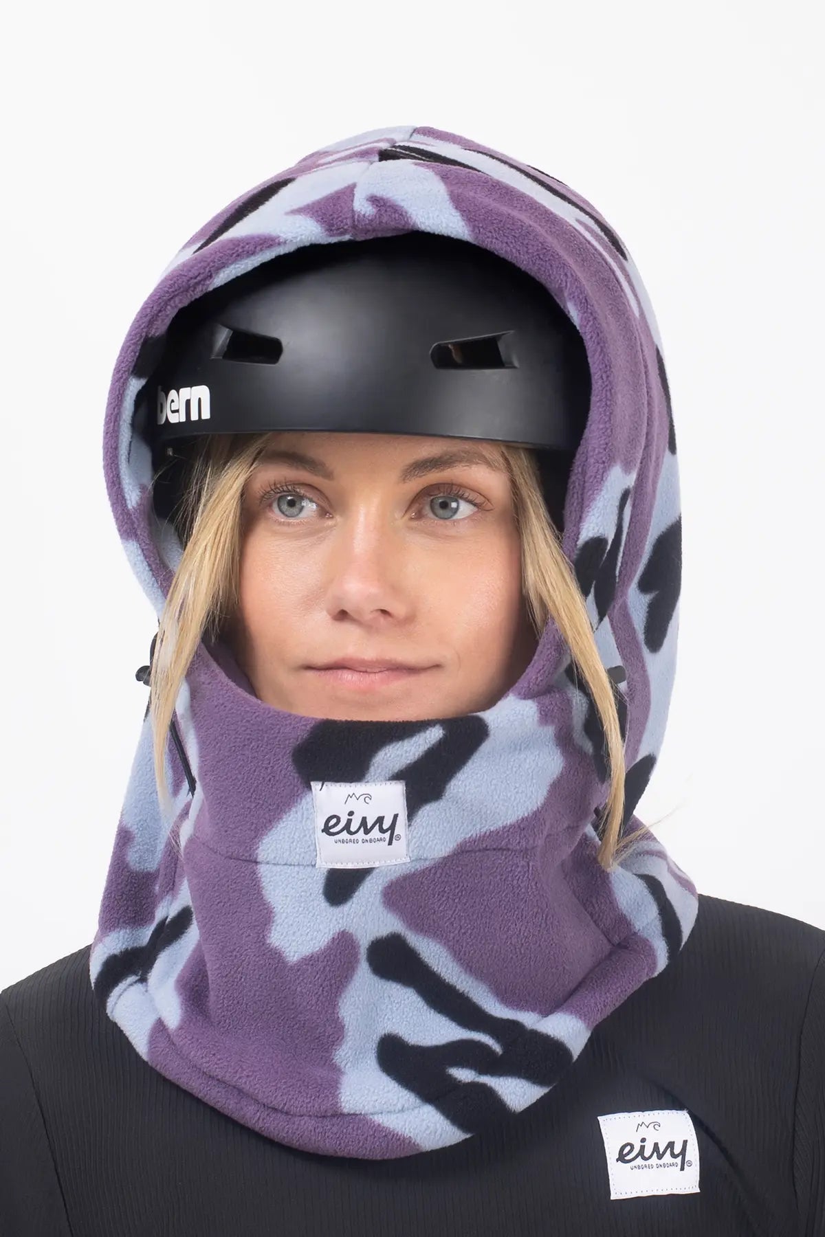 Mandy Fleece Balaclava - Purple Stray