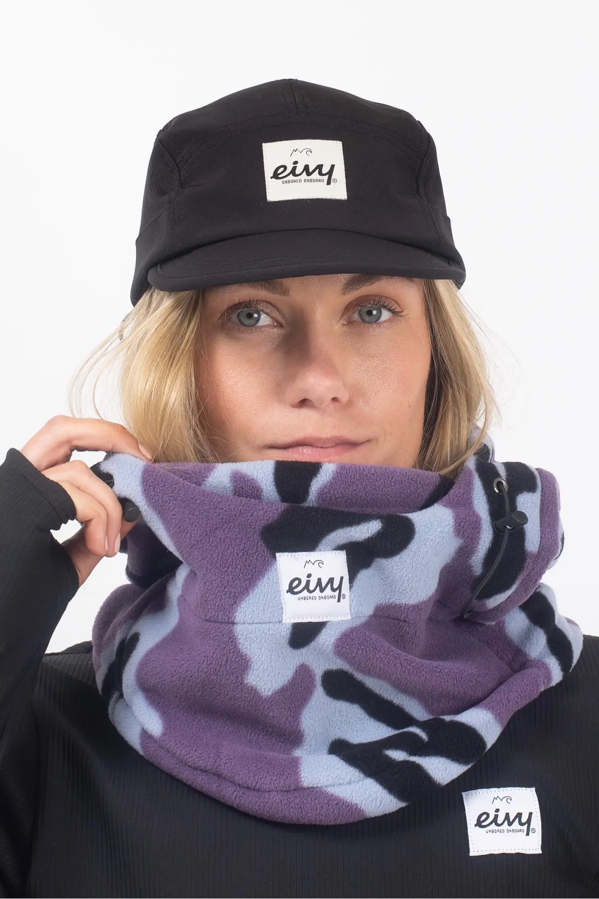 Mandy Fleece Balaclava - Purple Stray