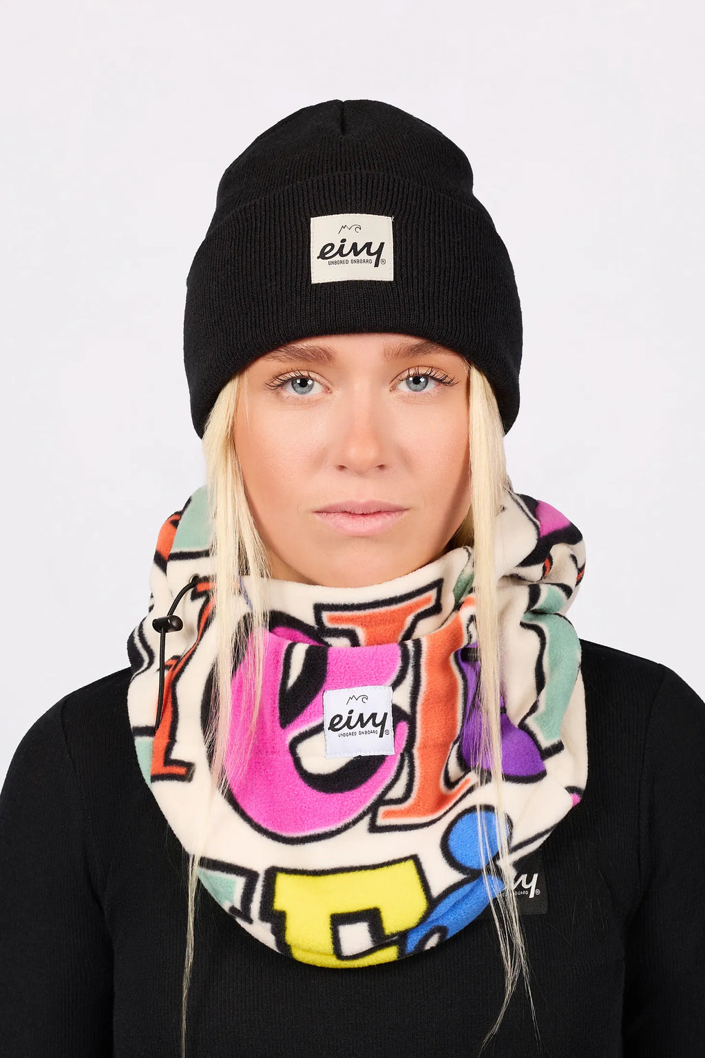 Mandy Fleece Balaclava - Typo Multi