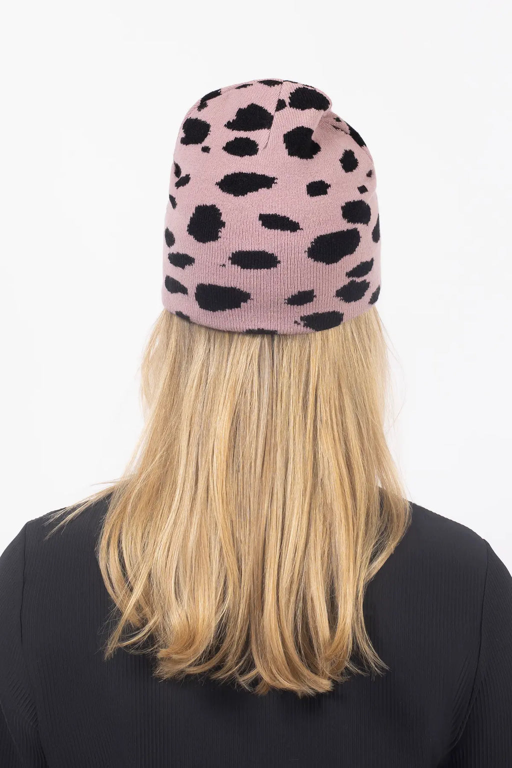 Mid Beanie - Woodrose Cheetah