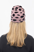 Mid Beanie - Woodrose Cheetah