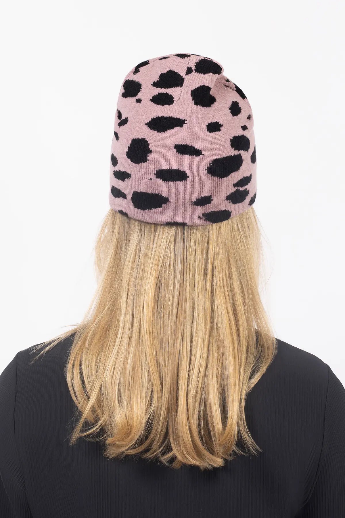 Mid Beanie - Woodrose Cheetah
